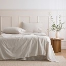 Natural-Cotton-Flannelette-Sheet-Set-by-Essentials Sale
