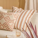 Frankie-Stripe-Feather-Cushion-by-Habitat Sale