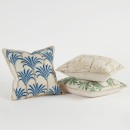 Sanur-Palm-Embroidered-Cushion-by-MUSE Sale