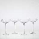Briella-Champagne-Coupe-Glasses-Set-of-4-by-MUSE Sale