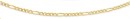 9ct-Gold-45cm-Solid-Figaro-51-Chain Sale