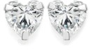 Sterling-Silver-6mm-Heart-Cubic-Zirconia-Lightweight-Claw-Studs Sale