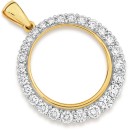 Alora-10ct-Gold-Diamond-1-12-Carats-TW-Lab-Grown-Diamond-Circle-Pendant Sale
