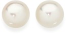 Sterling-Silver-9mm-White-FW-Potato-Pearl-Studs Sale