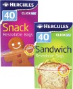Hercules-ClickZip-Resealable-Sandwich-or-Snack-Bags-40-Pack Sale