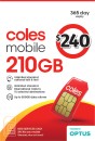 Coles-Mobile-240-Prepaid-SIM Sale