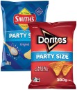 Doritos-Corn-Chips-Smiths-Crinkle-Cut-380g-or-Red-Rock-Deli-Chips-Party-Size-290g-Selected-Varieties Sale