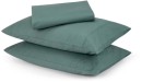 250-Thread-Count-Cotton-Rich-Sheet-Set-Queen-Bed-Teal Sale