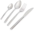 16-Piece-Hammered-Cutlery-Set Sale