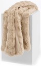 Faux-Fur-Throw-Taupe Sale