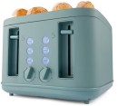 4-Slice-Soft-Touch-Toaster-Dark-Green Sale