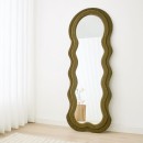 Wavy-Boucle-Floor-Mirror Sale