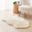 Cream-Faux-Fur-Mat Sale