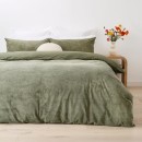 Corduroy-Quilt-Cover-Set-Double-Bed-Forest Sale