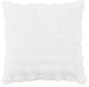 60cm-Wave-Faux-Fur-Cushion-White Sale