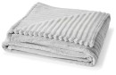 Plush-Ribbed-Blanket-DoubleQueen-Bed-Grey Sale