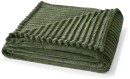 Plush-Ribbed-Blanket-DoubleQueen-Bed-Forest Sale