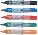 Pilot-V-Board-Master-Whiteboard-Marker-Bullet-Assorted-5-Pack Sale