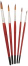 Born-Round-Taklon-Paintbrush-Set-5-Pack Sale