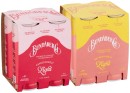 NEW-Bundaberg-Refreshingly-Light-Sparkling-Drink-4x250mL-Selected-Varieties Sale