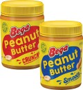 Bega-Smooth-or-Crunchy-Peanut-Butter-470g Sale