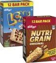 Kelloggs-Nutri-Grain-or-LCMs-Bars-12-Pack-240g-264g Sale