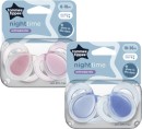 Tommee-Tippee-Nighttime-Soothers-6-18-Months-or-18-36-Months-2-Pack Sale
