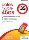 Coles-Mobile-35-Month-To-Month-SIM Sale