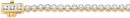 9ct-Gold-Tennis-Bracelet-with-1-Carat-of-Diamonds-Set Sale