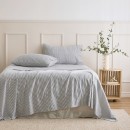 Charcoal-Stripe-Flannelette-Sheet-Set-by-Habitat Sale