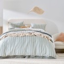 Adria-Green-Reversible-Stripe-Quilt-Cover-Set-by-Habitat Sale