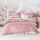 Washed-Linen-Look-Vintage-Rose-Quilt-Cover-Set-by-Essentials Sale