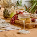 Mila-Ribbed-Cocktail-Coupe-Crystal-Glass-Set-of-4-by-MUSE Sale
