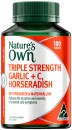 Natures-Own-Triple-Strength-Garlic-C-Horseradish-100-Tablets Sale
