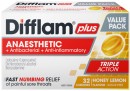 Difflam-Plus-Triple-Action-Honey-Lemon-Flavour-32-Lozenges Sale