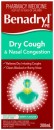 Benadryl-PE-Dry-Cough-Nasal-Congestion-Cough-Liquid-200mL Sale