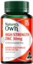 Natures-Own-High-Strength-Zinc-30mg-120-Tablets Sale
