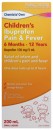 Chemists-Own-Childrens-Ibuprofen-Pain-Fever-6-Months-12-Years-Oral-Liquid-200mL Sale