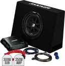 Kicker-10-Subwoofer-in-Slim-Enclosure-Plus-Amplifier-Wiring-Kit Sale