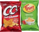 CCs-Corn-Chips-175g-Thins-Chips-150175g-or-Onion-Rings-85g-Selected-Varieties Sale