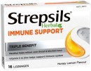 Strepsils-Herbal-Immune-Support-Sore-Throat-Relief-Lozenges-16-Pack-Selected-Varieties Sale