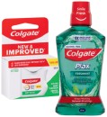 Colgate-Plax-Mouthwash-500mL-Total-Mint-Waxed-Dental-Floss-100m-MaxFresh-Toothpaste-100g-Optic-White-Toothbrush-2-Pack-or-360-Charcoal-3-Pack-Selected-Varieties Sale