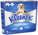 Kleenex-Complete-Clean-Toilet-Paper-9-Pack Sale