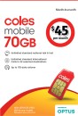 Coles-Mobile-45-Month-to-month-SIM Sale