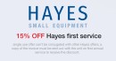 Hayes-Small-Equipment Sale
