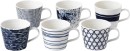Royal-Doulton-Pacific-Set-6-Mugs-Small-260ml Sale