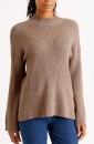 Katia-Loose-High-Neck-Knit-by-Only-Walnut Sale