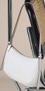 Basque-Gabriela-Shoulder-Bag-Cream-Black Sale