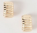 Basque-Corrugated-Hoop-Earring Sale