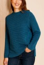 Regatta-Otterman-Rib-Jumper-Teal Sale